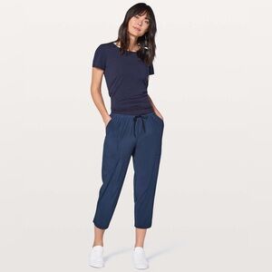 Lululemon Final Play Crop 23" Mineral Blue